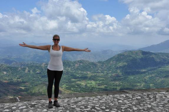 A grandiosa paisagem que se vê do alto da Citadelle, no norte do Haiti